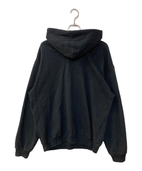 BALENCIAGA（バレンシアガ）BALENCIAGA (バレンシアガ) バービーロゴプリントプルオーバーパーカー ブラック サイズ:Lの古着・服飾アイテム