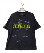 USEDユーズド）の古着「Sleepwalkers プリントTシャツ」｜ブラック