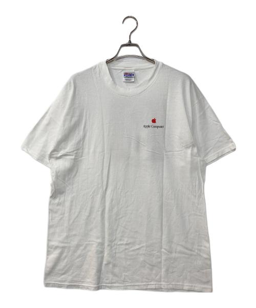 Hanes（ヘインズ）Hanes (ヘインズ) 企業プリントTシャツ/Apple MACWORLD SF 1998 プリントTシャツ ホワイト サイズ:XLの古着・服飾アイテム