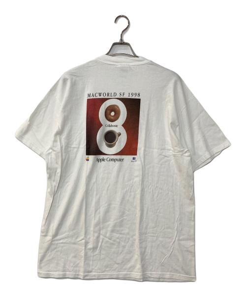 Hanes（ヘインズ）Hanes (ヘインズ) 企業プリントTシャツ/Apple MACWORLD SF 1998 プリントTシャツ ホワイト サイズ:XLの古着・服飾アイテム