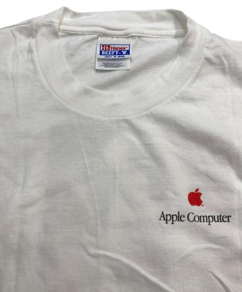 Hanes（ヘインズ）Hanes (ヘインズ) 企業プリントTシャツ/Apple MACWORLD SF 1998 プリントTシャツ ホワイト サイズ:XLの古着・服飾アイテム