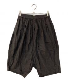 gold（ゴールド）の古着「VAT DYE CHAMBRAY BALOON SHORTS」｜グレー