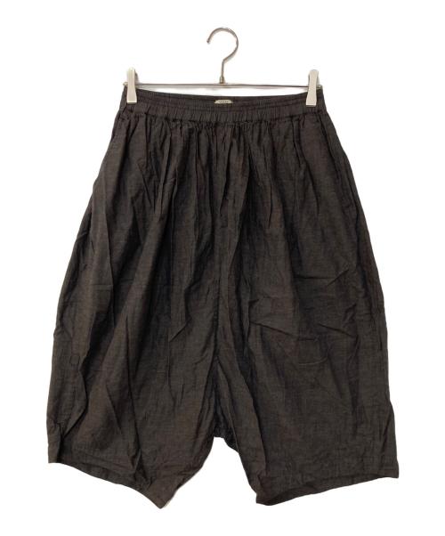 gold（ゴールド）gold (ゴールド) VAT DYE CHAMBRAY BALOON SHORTS グレー サイズ:Sの古着・服飾アイテム