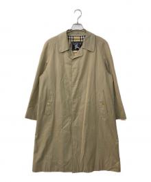 Burberry's（バーバリーズ）の古着「裏地ノバチェックステンカラーコート」｜ベージュ