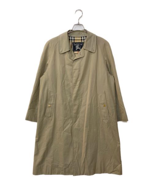 Burberry's（バーバリーズ）Burberry's (バーバリーズ) 裏地ノバチェックステンカラーコート ベージュ サイズ:90 165の古着・服飾アイテム