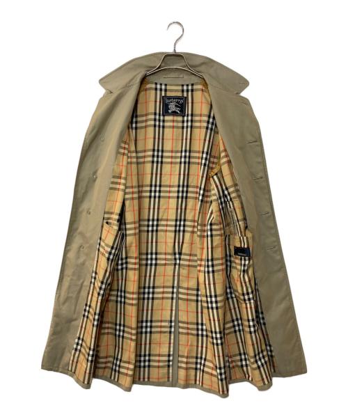 Burberry's（バーバリーズ）Burberry's (バーバリーズ) 裏地ノバチェックステンカラーコート ベージュ サイズ:90 165の古着・服飾アイテム