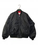 Manastash×AVIREXマナスタッシュ×アヴィレックス）の古着「FIELD L-2 ジャケット」｜ブラック