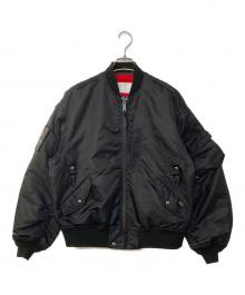 Manastash×AVIREX（マナスタッシュ×アヴィレックス）の古着「FIELD L-2 ジャケット」｜ブラック