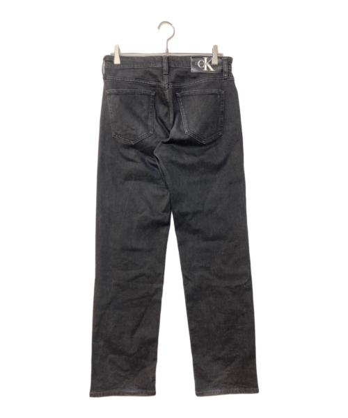 Calvin Klein Jeans（カルバンクラインジーンズ）Calvin Klein Jeans (カルバンクラインジーンズ) 90sストレートジーンズ ブラック サイズ:W30の古着・服飾アイテム