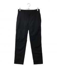 COMME des GARCONS HOMME（コムデギャルソン オム）の古着「ウールトロスラックス」｜ブラック
