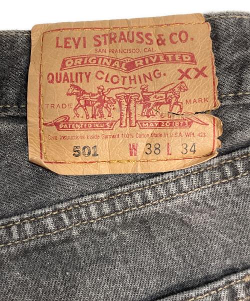 LEVI'S（リーバイス）LEVI'S (リーバイス) 501デニムパンツ グレー サイズ:W38×L34の古着・服飾アイテム