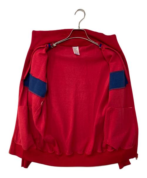 adidas（アディダス）adidas (アディダス) トラックジャケット レッド サイズ:F168の古着・服飾アイテム