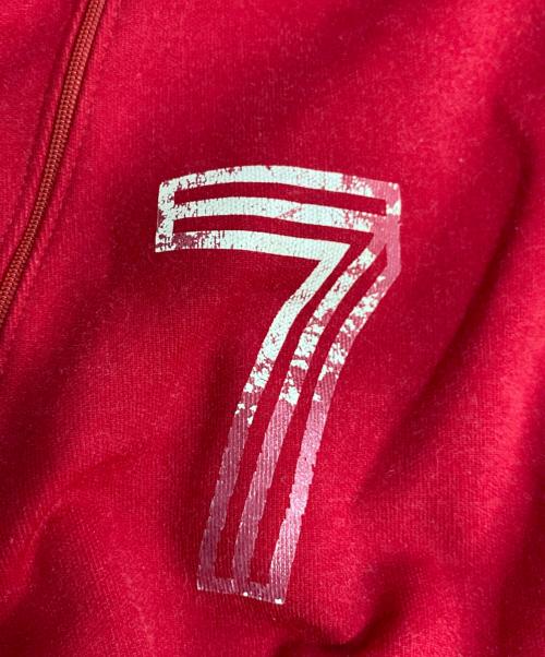 adidas（アディダス）adidas (アディダス) トラックジャケット レッド サイズ:F168の古着・服飾アイテム