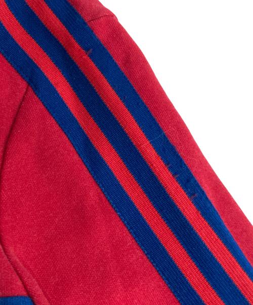 adidas（アディダス）adidas (アディダス) トラックジャケット レッド サイズ:F168の古着・服飾アイテム