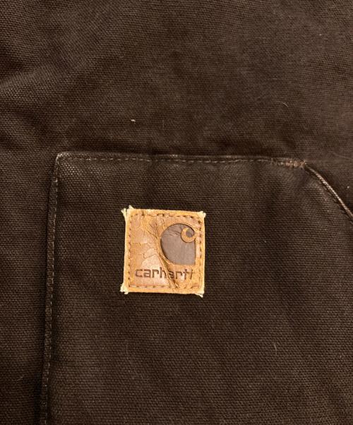 CarHartt（カーハート）CarHartt (カーハート) ダックベスト ブラウン サイズ:2XLの古着・服飾アイテム