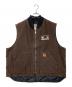 CarHartt（カーハート）の古着「ダックベスト」｜ブラウン