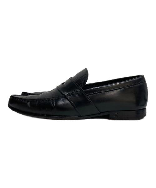 LOUIS VUITTON（ルイ ヴィトン）LOUIS VUITTON (ルイ ヴィトン) ダミエ ローファー ブラック サイズ:6 1/2の古着・服飾アイテム