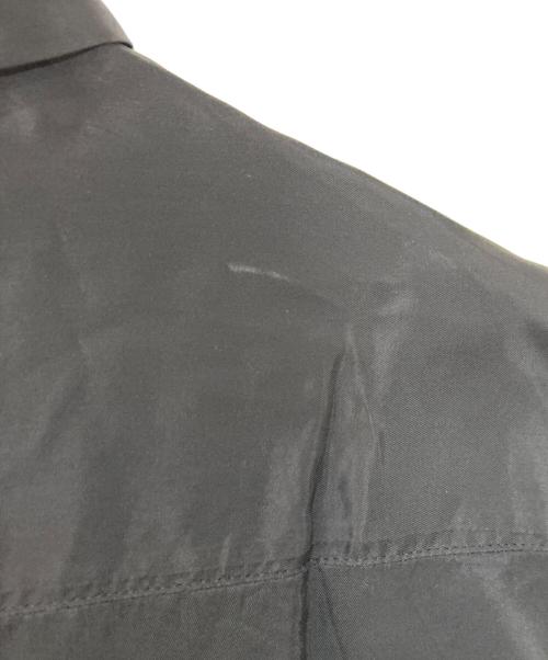 tricot COMME des GARCONS（トリココムデギャルソン）tricot COMME des GARCONS (トリココムデギャルソン) サテンクロップドシャツ ブラック サイズ:記載なしの古着・服飾アイテム