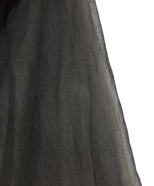 tricot COMME des GARCONS（トリココムデギャルソン）tricot COMME des GARCONS (トリココムデギャルソン) プルオーバー シアーシャツ ブラック サイズ:記載なしの古着・服飾アイテム