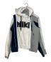 NIKE（ナイキ）の古着「Double-Zip Hoodie 'Obsidian'」｜ホワイト×グレー