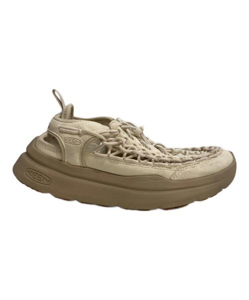 KEEN（キーン）KEEN (キーン) ウィメンズ ユニーク ダブルケー アイボリー サイズ:24の古着・服飾アイテム
