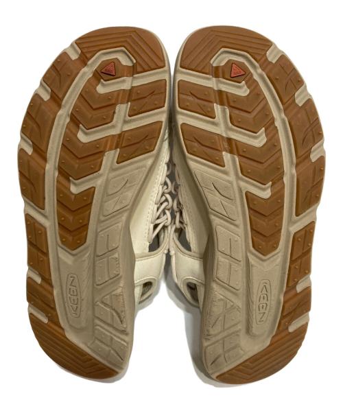 KEEN（キーン）KEEN (キーン) ウィメンズ ユニーク ダブルケー アイボリー サイズ:24の古着・服飾アイテム