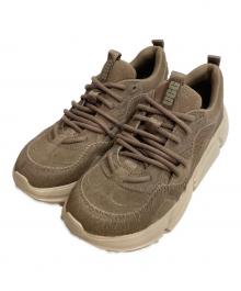 UGG（アグ）の古着「Calle Lace ローカットスニーカー 1126590」｜ブラウン