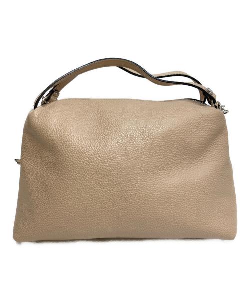 GIANNI CHIARINI（ジャンニ キアリーニ）GIANNI CHIARINI (ジャンニ キアリーニ) アリファＳ レザーバッグ ベージュの古着・服飾アイテム