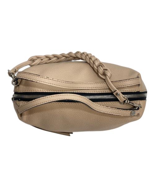 GIANNI CHIARINI（ジャンニ キアリーニ）GIANNI CHIARINI (ジャンニ キアリーニ) アリファＳ レザーバッグ ベージュの古着・服飾アイテム