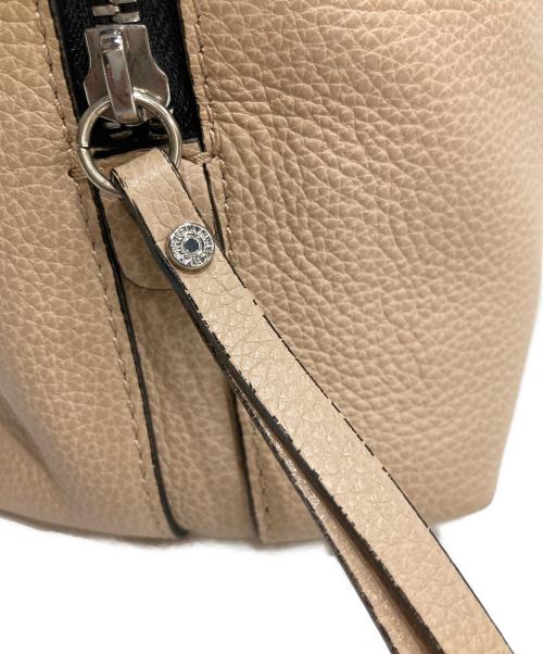 GIANNI CHIARINI（ジャンニ キアリーニ）GIANNI CHIARINI (ジャンニ キアリーニ) アリファＳ レザーバッグ ベージュの古着・服飾アイテム