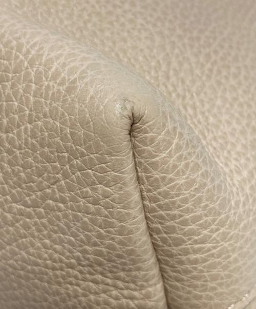 GIANNI CHIARINI（ジャンニ キアリーニ）GIANNI CHIARINI (ジャンニ キアリーニ) アリファＳ レザーバッグ ベージュの古着・服飾アイテム