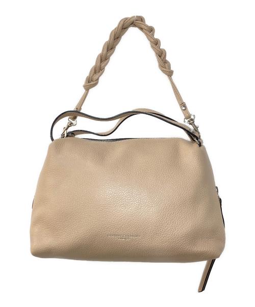 GIANNI CHIARINI（ジャンニ キアリーニ）GIANNI CHIARINI (ジャンニ キアリーニ) アリファＳ レザーバッグ ベージュの古着・服飾アイテム