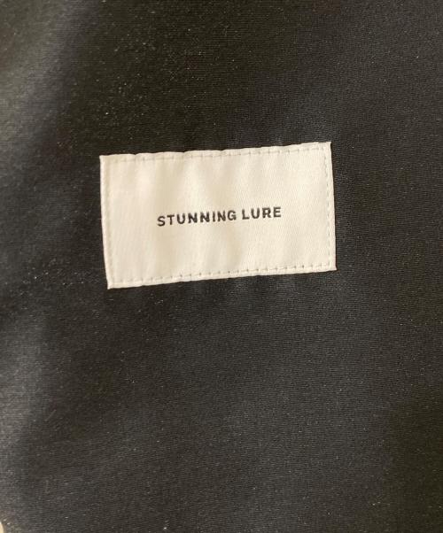 STUNNING LURE（スタニングルアー）STUNNING LURE (スタニングルアー) シアースリーブレスジャケット ブラックの古着・服飾アイテム