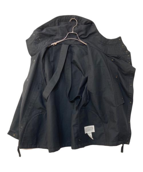 Engineered Garments（エンジニアド ガーメンツ）Engineered Garments (エンジニアド ガーメンツ) Sonor Shirt Jacket  Double Cloth/ソナーシャツジャケット ダブルクロス ブラック サイズ:記載なしの古着・服飾アイテム