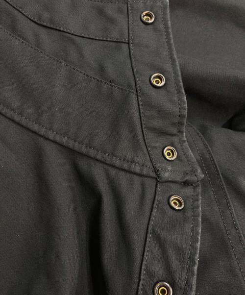 Engineered Garments（エンジニアド ガーメンツ）Engineered Garments (エンジニアド ガーメンツ) Sonor Shirt Jacket  Double Cloth/ソナーシャツジャケット ダブルクロス ブラック サイズ:記載なしの古着・服飾アイテム
