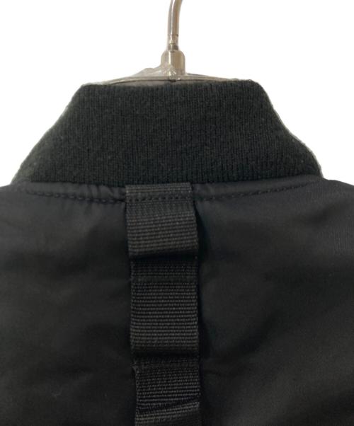 AVIREX（アヴィレックス）AVIREX (アヴィレックス) Manastash (マナスタッシュ) コラボ FIELD MA-1 JACKET ブラック サイズ:Mの古着・服飾アイテム