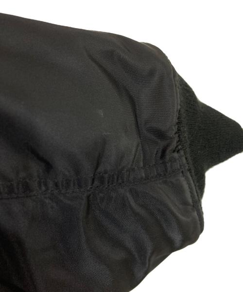 AVIREX（アヴィレックス）AVIREX (アヴィレックス) Manastash (マナスタッシュ) コラボ FIELD MA-1 JACKET ブラック サイズ:Mの古着・服飾アイテム