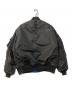 AVIREX (アヴィレックス) Manastash (マナスタッシュ) コラボ FIELD MA-1 JACKET ブラック サイズ:M：11000円