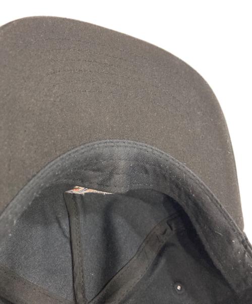 NISSI CAPS（ニッシ キャップ）NISSI CAPS (ニッシ キャップ) MONDAYSUCK (マンデーサック) NYロゴキャップ　コラボベースボールキャップ ブラックの古着・服飾アイテム