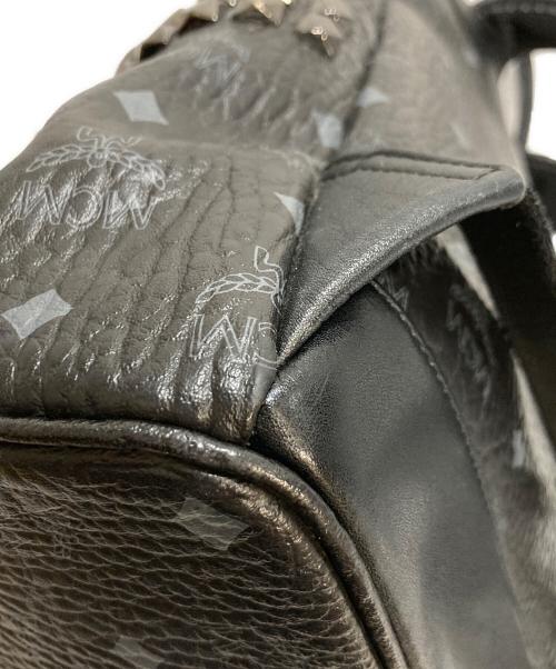 MCM（エムシーエム）MCM (エムシーエム) Stark サイドスタッズ バックパック - ヴィセトス ブラックの古着・服飾アイテム
