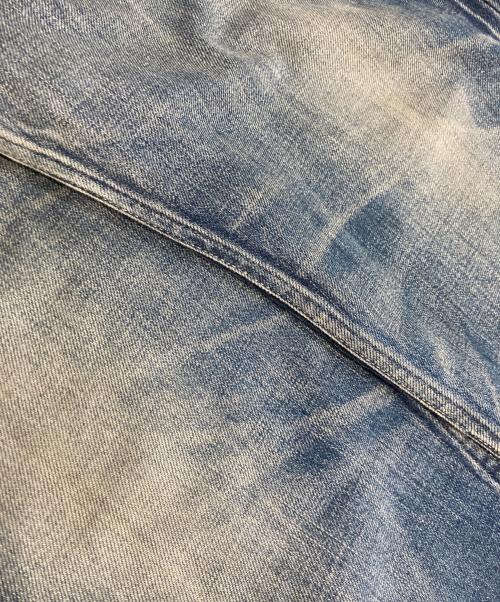 MADNESS（マッドネス）MADNESS (マッドネス) AGING DENIM PANTS. M2 CROPPED インディゴ サイズ:Mの古着・服飾アイテム