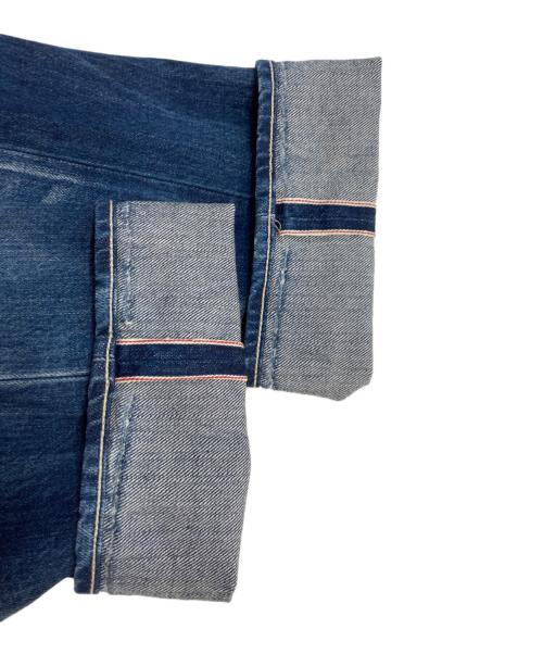 MADNESS（マッドネス）MADNESS (マッドネス) AGING DENIM PANTS. M2 CROPPED インディゴ サイズ:Mの古着・服飾アイテム