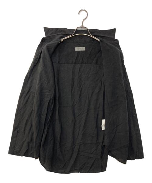 Yohji Yamamoto pour homme（ヨウジヤマモト プールオム）Yohji Yamamoto pour homme (ヨウジヤマモト プールオム) R Asymmetry PK Placket B シャツ ブラック サイズ:2の古着・服飾アイテム