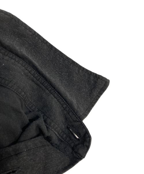 Yohji Yamamoto pour homme（ヨウジヤマモト プールオム）Yohji Yamamoto pour homme (ヨウジヤマモト プールオム) R Asymmetry PK Placket B シャツ ブラック サイズ:2の古着・服飾アイテム