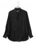 Yohji Yamamoto pour homme（ヨウジヤマモト プールオム）の古着「R Asymmetry PK Placket B シャツ」｜ブラック