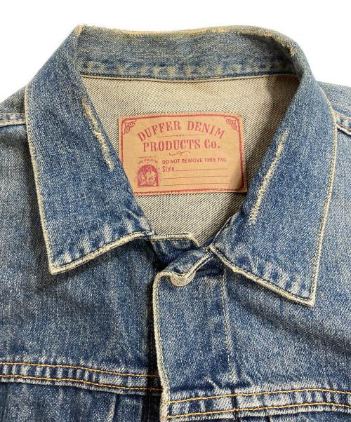 The Duffer of ST.George（ザ ダファーオブセントジョージ）The Duffer of ST.George (ザ ダファーオブセントジョージ) 1st denim jacket インディゴ サイズ:XLの古着・服飾アイテム