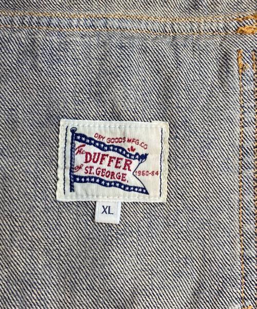 The Duffer of ST.George（ザ ダファーオブセントジョージ）The Duffer of ST.George (ザ ダファーオブセントジョージ) 1st denim jacket インディゴ サイズ:XLの古着・服飾アイテム