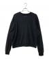 HELIOT EMIL (ヘリオットエミル) フロントプリントスウェット ブラック サイズ:XL：5000円