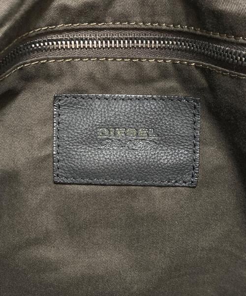 DIESEL（ディーゼル）DIESEL (ディーゼル) 2WAYショルダーバッグ ブラウン×ベージュの古着・服飾アイテム