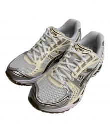 asics（アシックス）の古着「GEL-KAYANO 14 ゲルカヤノ14」｜シルバー×アイボリー